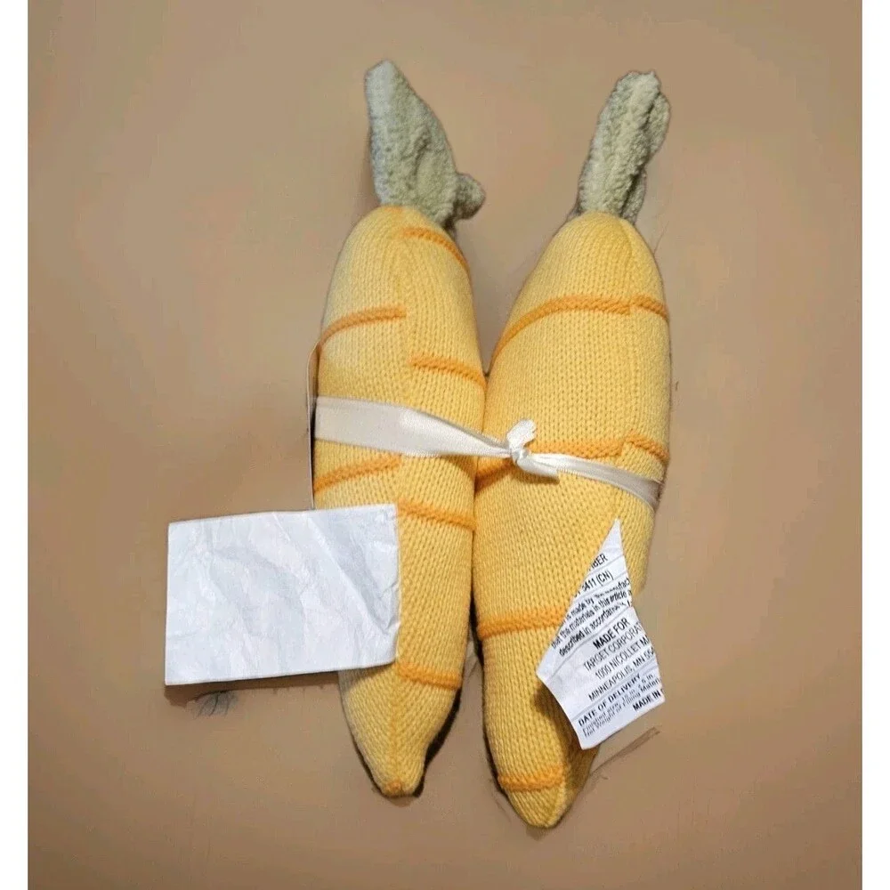 Easter 2026 Target Spritz 2pk Carrot Shaped Throw Pillow 11